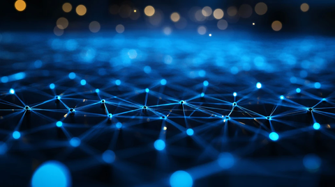 网点创意特效背景