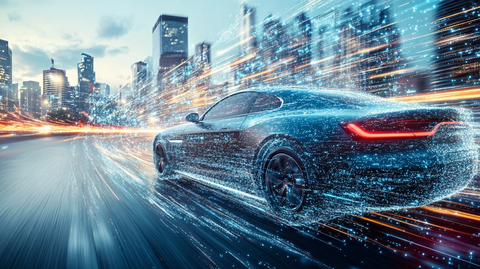 车展科技背景