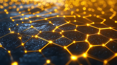 人工科技网状网形编织