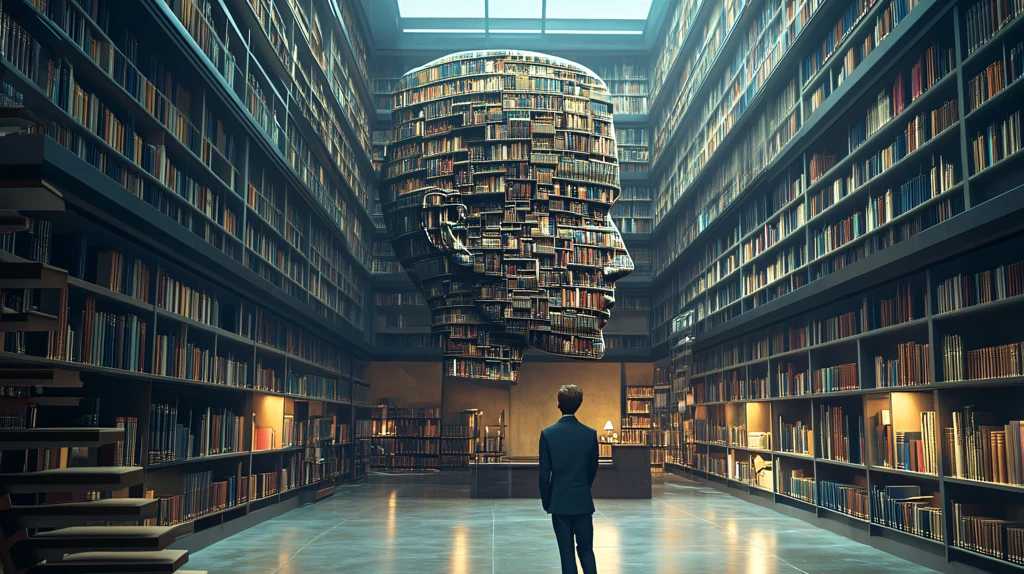 大图书馆场景