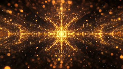 金色无限科技背景