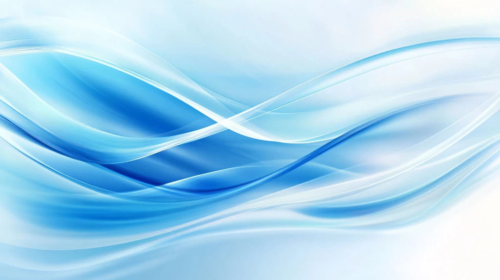 柔美蓝色曲线