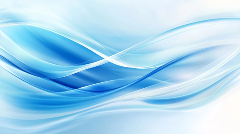 柔美蓝色曲线