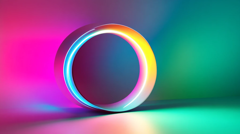 炫彩渐变大盘形象