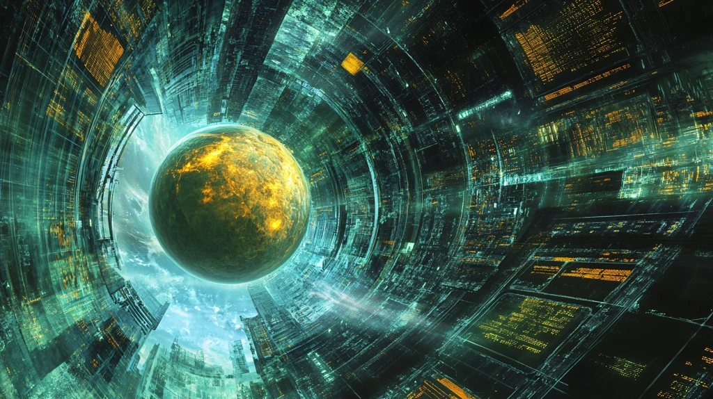 元宇宙科技背景素材