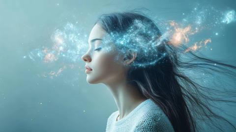 女性人物光效素材