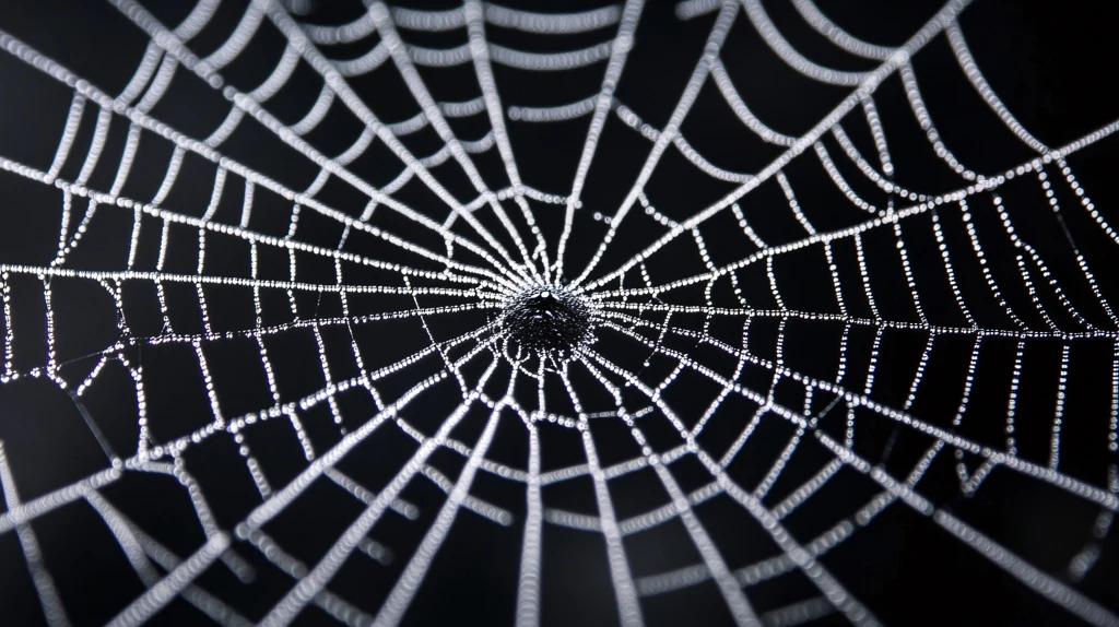 高清蜘蛛网背景