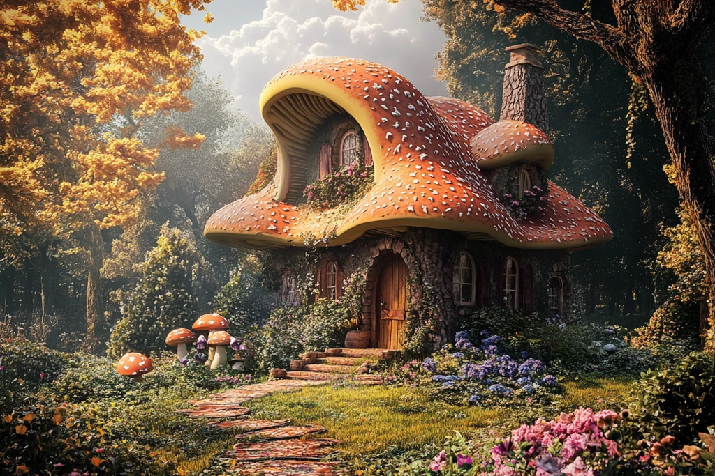 童话蘑菇房