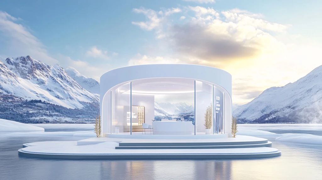 设计冰雪屋地产活动