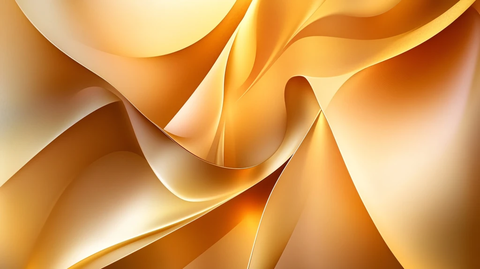 金色背景曲线线条