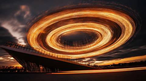 旋转凝聚视觉冲击力