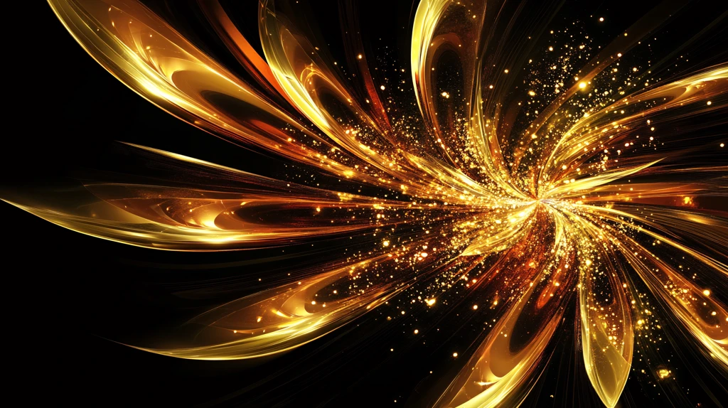 金色无限科技背景