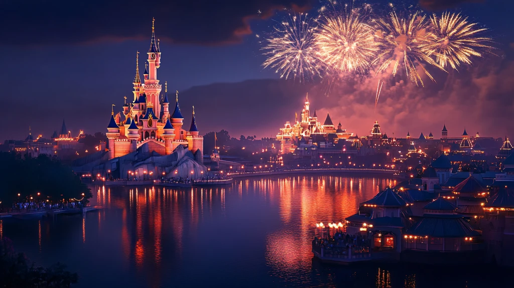 迪士尼烟花