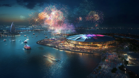 临港烟花秀