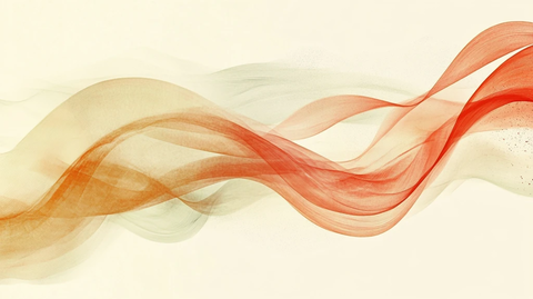 飘带唯美波浪线