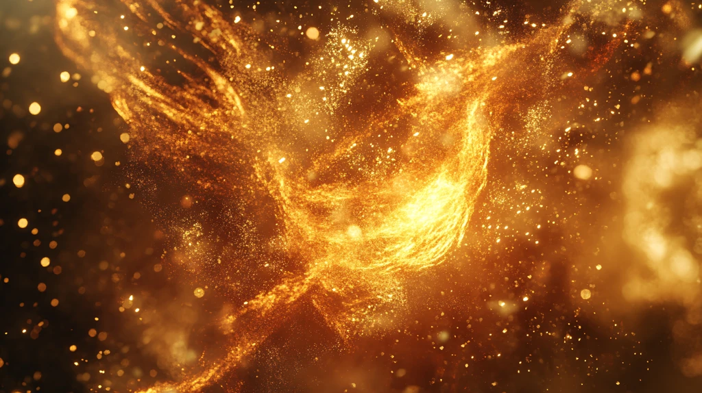 抽象凤凰图形抽象火种