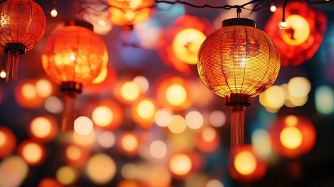 高清唯美节日灯笼