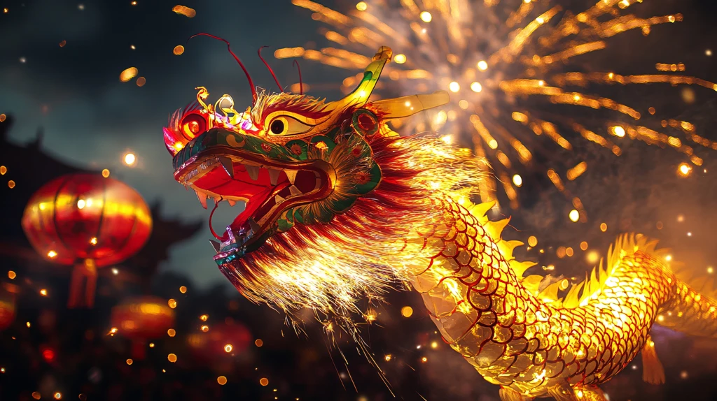 舞龙舞狮壁纸