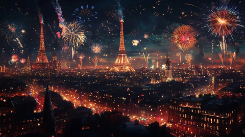巴黎烟花