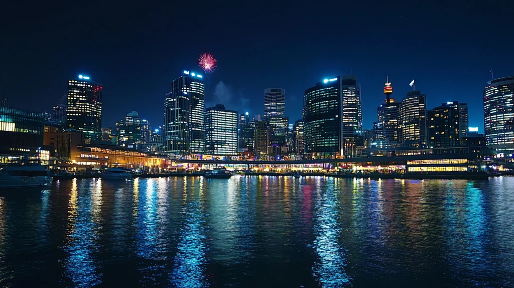 墨尔本夜景