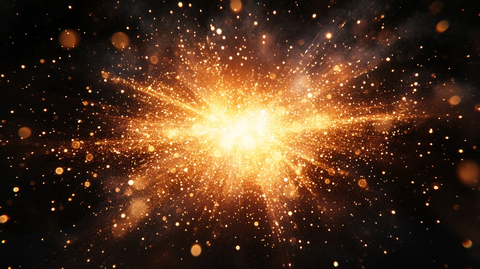 虚化光点光晕星光背景