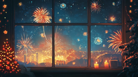 窗外烟火