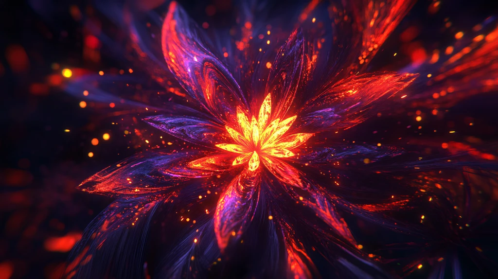 新年焰火绽放夜空