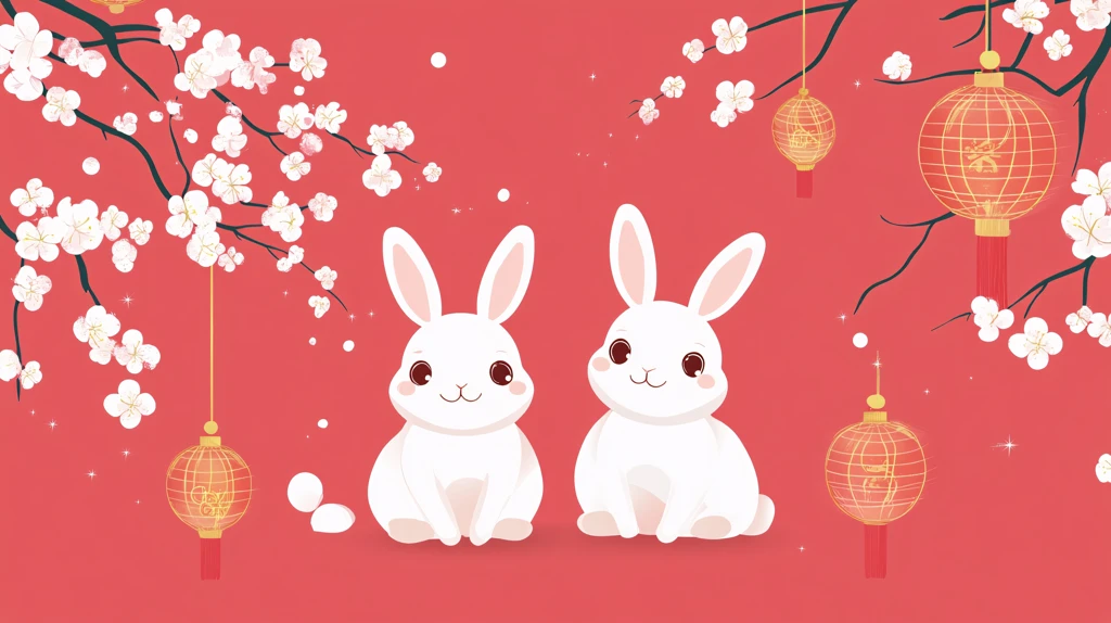 兔年春节家庭合影