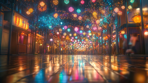 有乐町散景步街