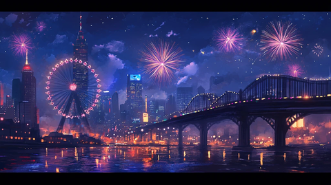 粤港澳元旦背景