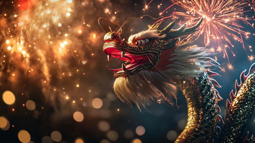 舞龙舞狮壁纸