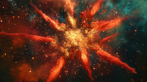 烟火星云星系银河宇宙