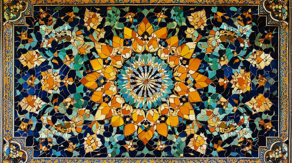 大马赛克天花板