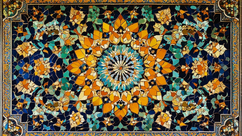 大马赛克天花板