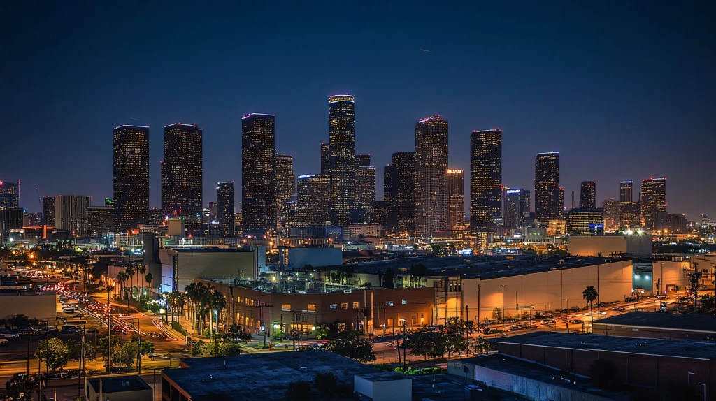 流金洛杉矶城市