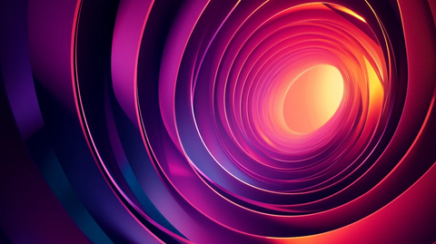 炫彩渐变大盘形象