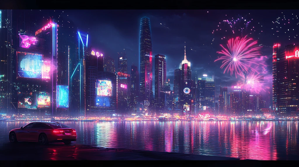 港珠澳元旦背景