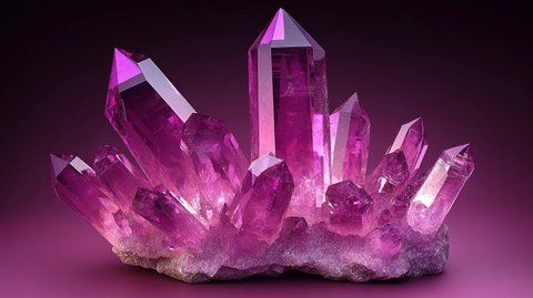 紫水晶晶体