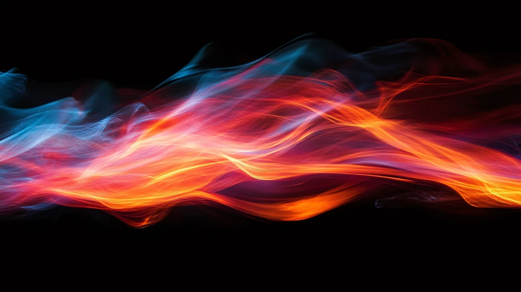 烟雾彩色动感线条