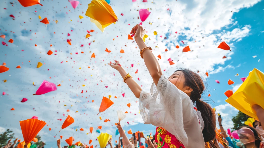 五彩经幡许愿望