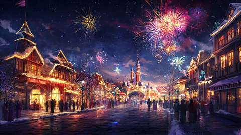 环球度假区圣诞节