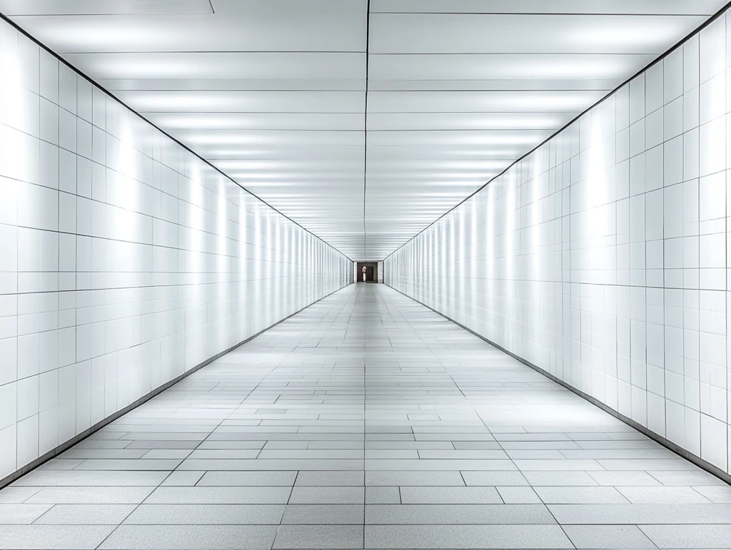 大型通道走廊背景