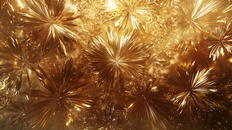 璀璨星光抽象背景烟火