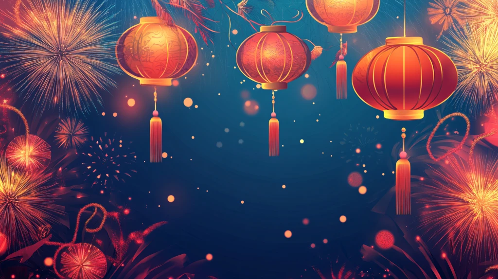 港澳台新年背景