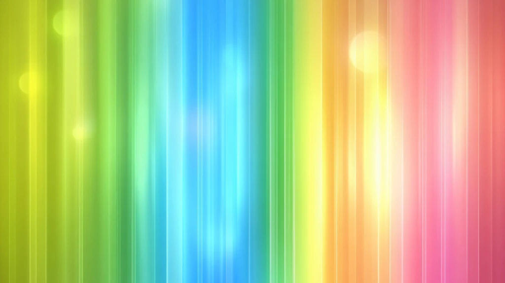 七彩绚丽渐变条纹