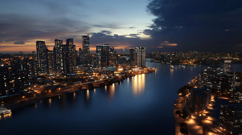 城市风光高清宽幅