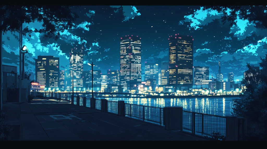 都市夜景长卷