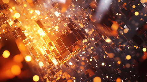 金色无限科技背景