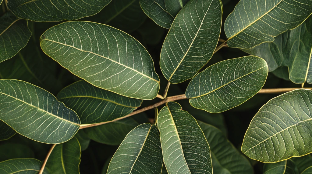无花树绿叶背景