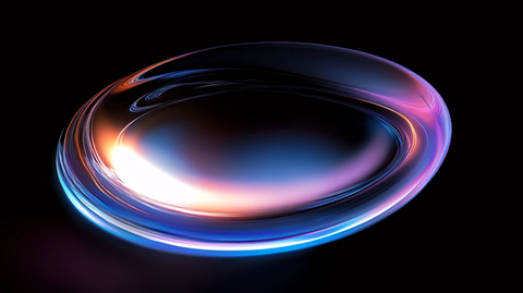 立体渐变发光体设计